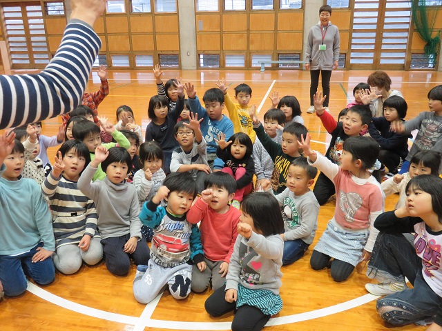 学童との交流