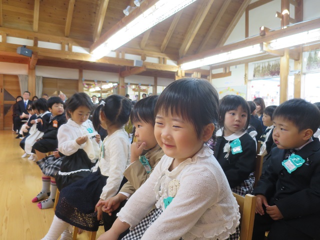 平成３０年度　入園式