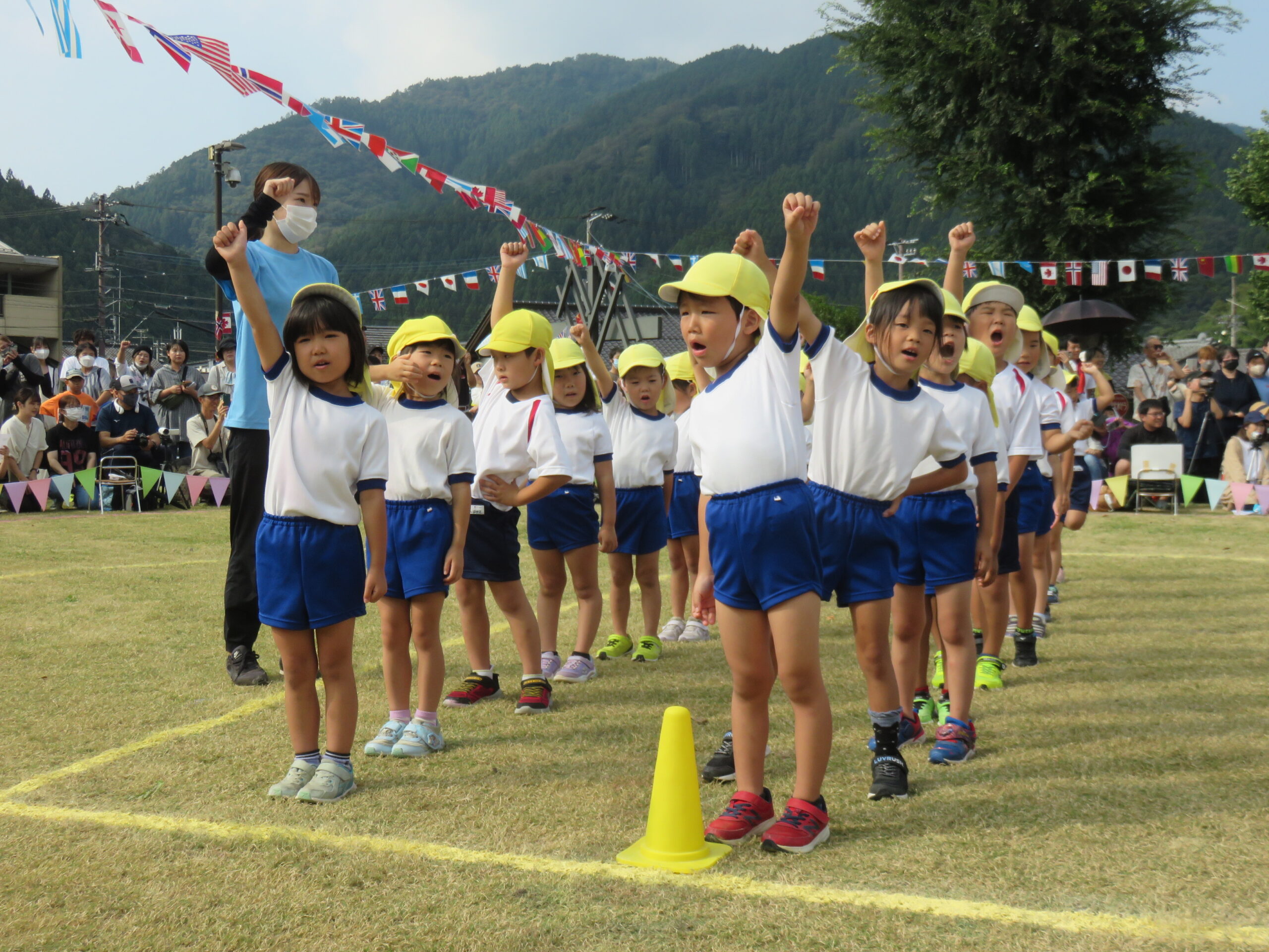 第１２回梼原こども園　わくわく運動会