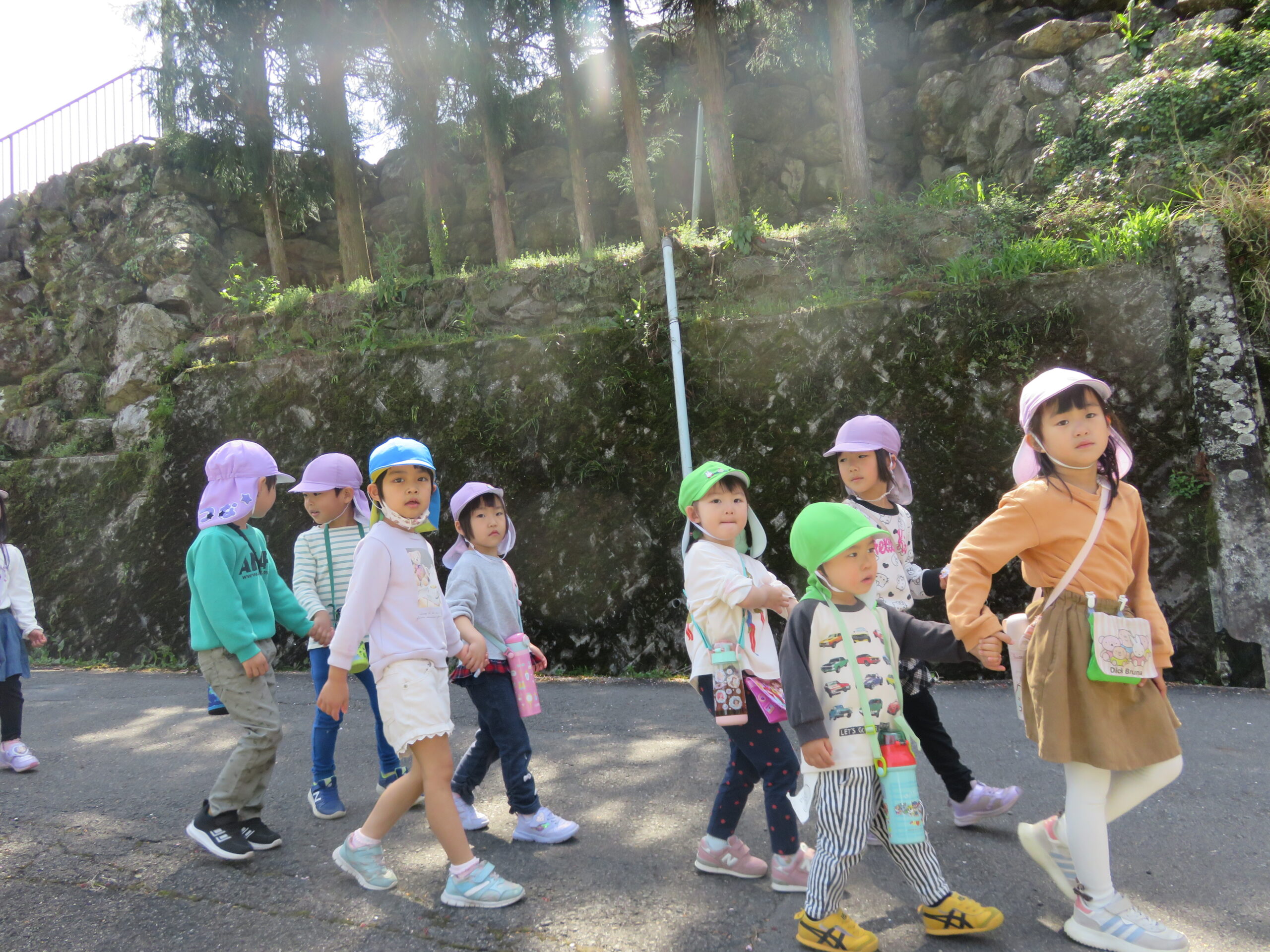 ４月　幼児組（ぞう組・ぱんだ組）の様子