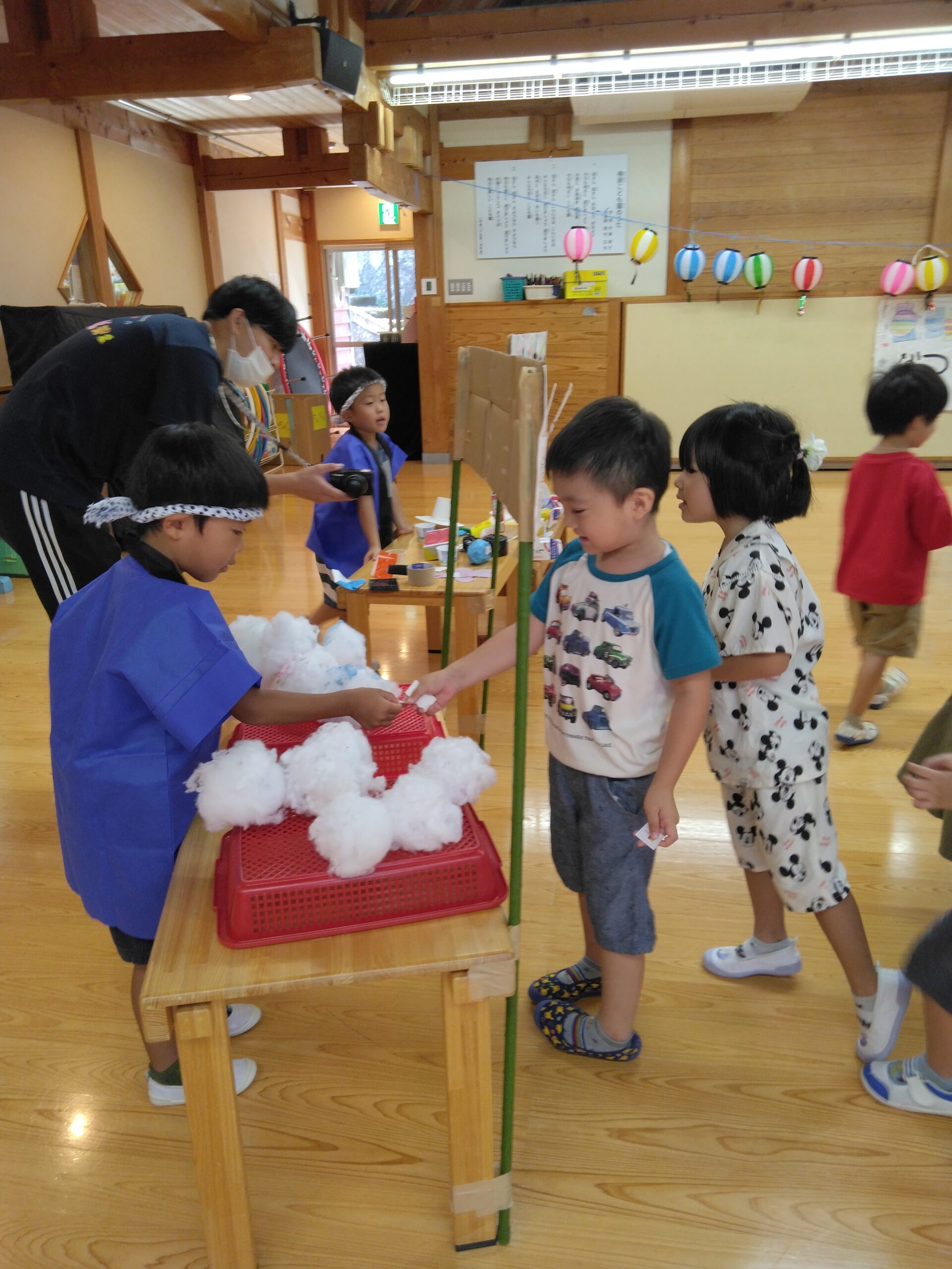 R６年8月23日　ぞう組さんによる夏祭り