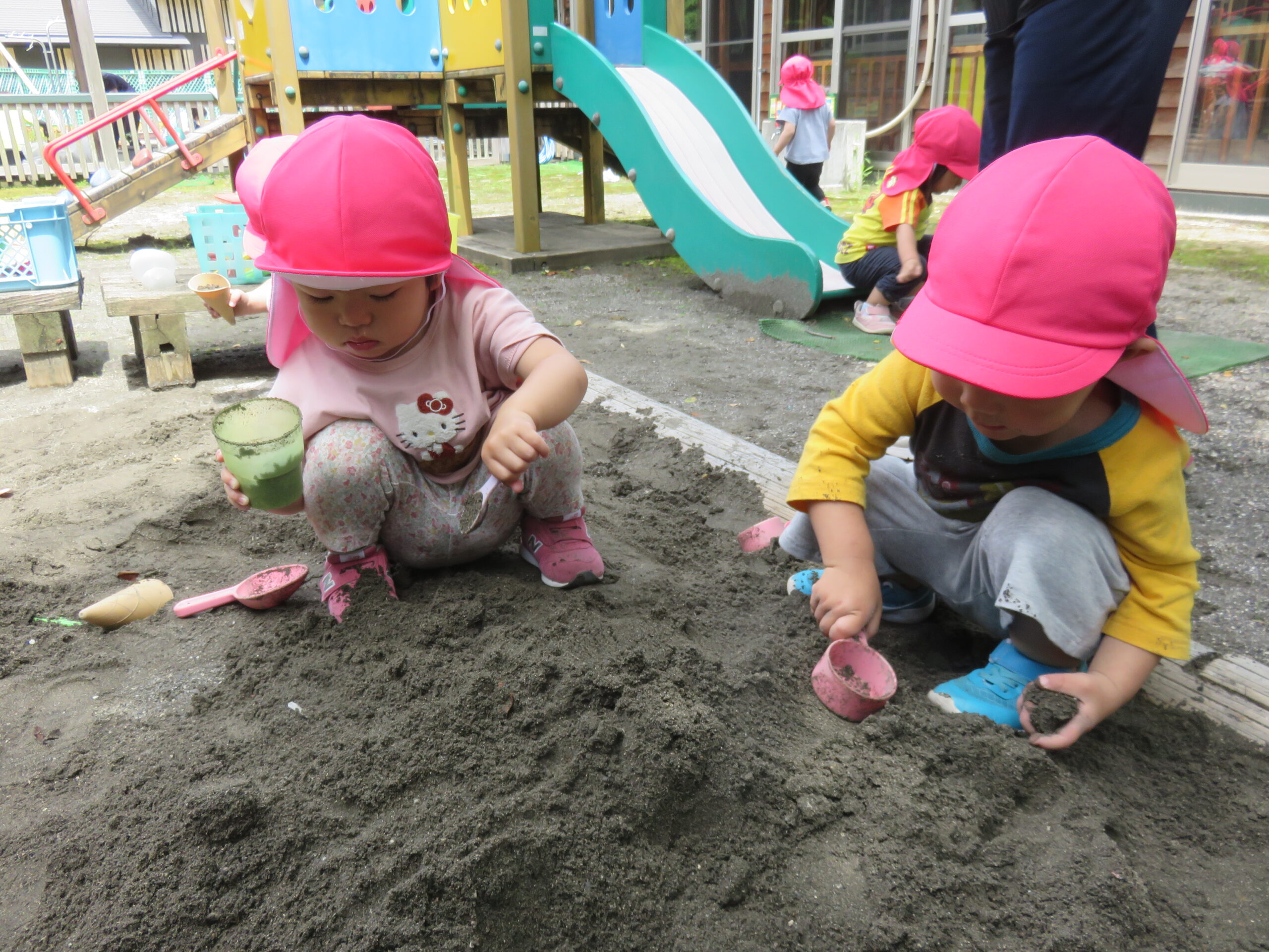 ２歳児遊びの様子